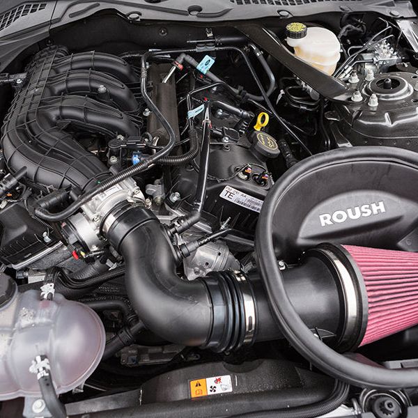 Roush 2015-2017 Ford Mustang 3.7L Cold Air Kit-Cold Air Intakes-Roush-RSH421828-SMINKpower Performance Parts