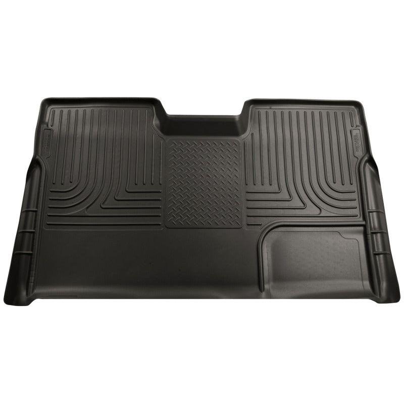 Husky Liners 09-12 Ford F-150 Super Crew WeatherBeater Black Rear Cargo Liner-Floor Mats - Rubber-Husky Liners-HSL19331-SMINKpower Performance Parts