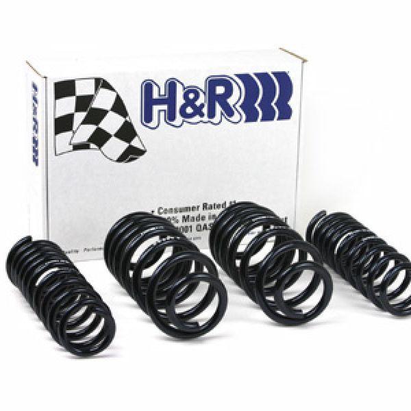 H&R 96-01 Audi A4 Quattro (AWD) B5 Sport Spring-Lowering Springs-H&R-HRS50396-SMINKpower Performance Parts