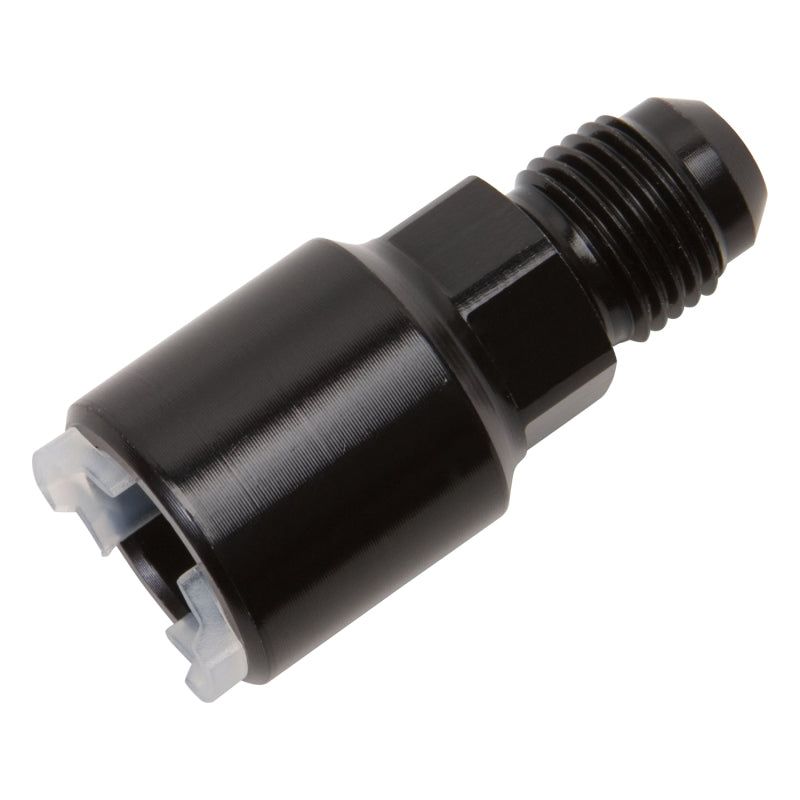 Russell Performance -6 AN male to 3/8in SAE quick-disconnect female (Black Single) - SMINKpower Performance Parts RUS640853 Russell