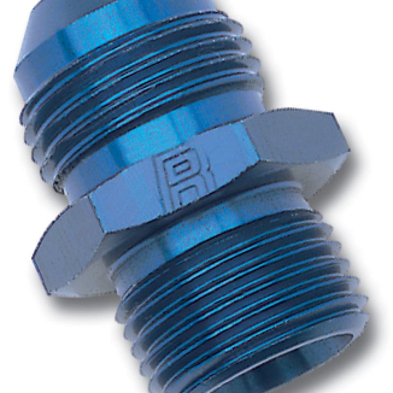 Russell Performance -6 AN Flare to 16mm x 1.5 Metric Thread Adapter (Blue) - SMINKpower Performance Parts RUS670530 Russell