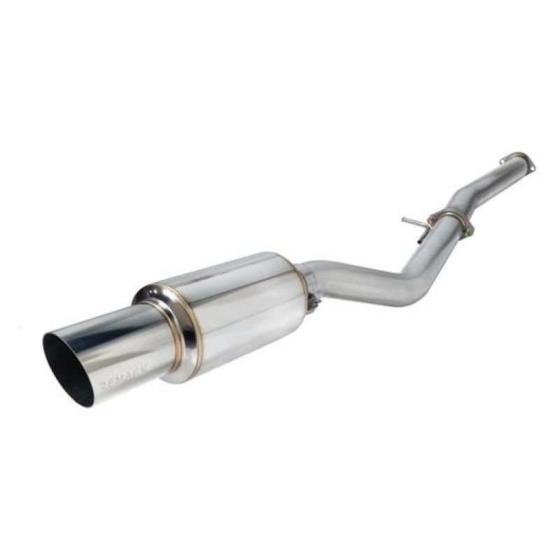 Remark 2009+ Nissan 370Z Cat-Back Exhaust R1-Spec w/Single Stainless Steel Exit - SMINKpower Performance Parts REMRK-C1076N-01 Remark