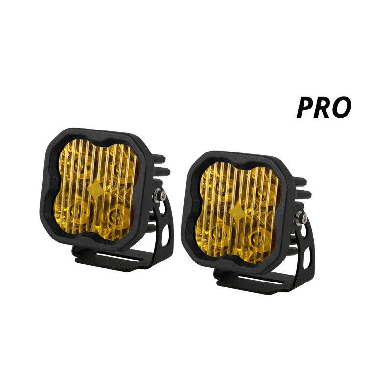 Diode Dynamics SS3 LED Pod Pro - Yellow SAE Fog Standard (Pair) - SMINKpower Performance Parts DIODD6134P Diode Dynamics