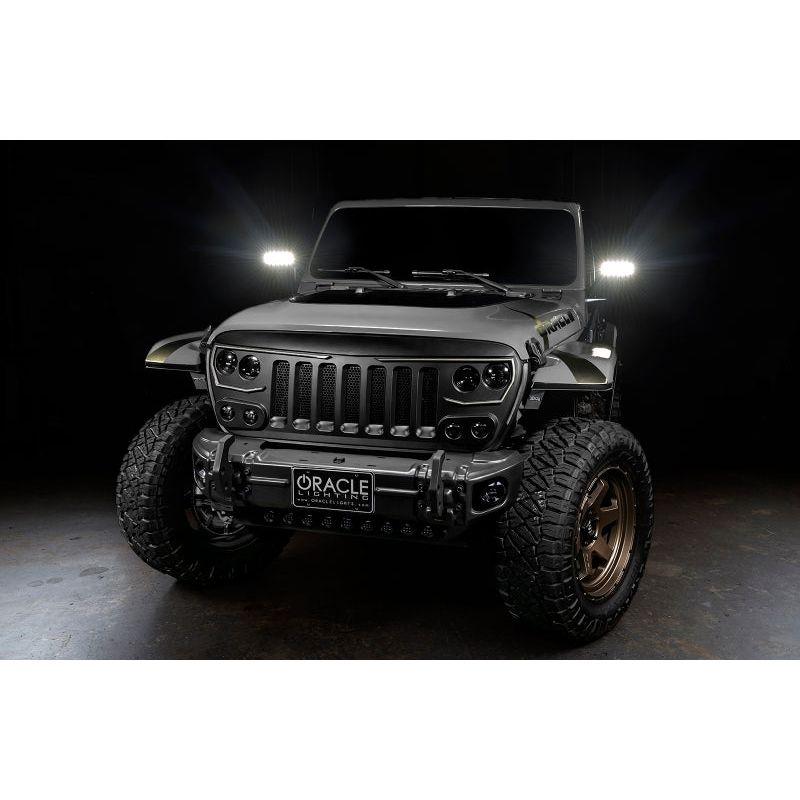 Oracle Lighting LED Off-Road Side Mirrors for Jeep Wrangler JL / Gladiator JT - SMINKpower Performance Parts ORL5855-001 ORACLE Lighting