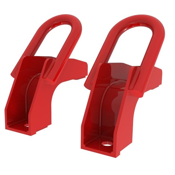 aFe Front Tow Hook Red 2022 Toyota Tundra 3.5L V6 - SMINKpower Performance Parts AFE450-72T001-R aFe