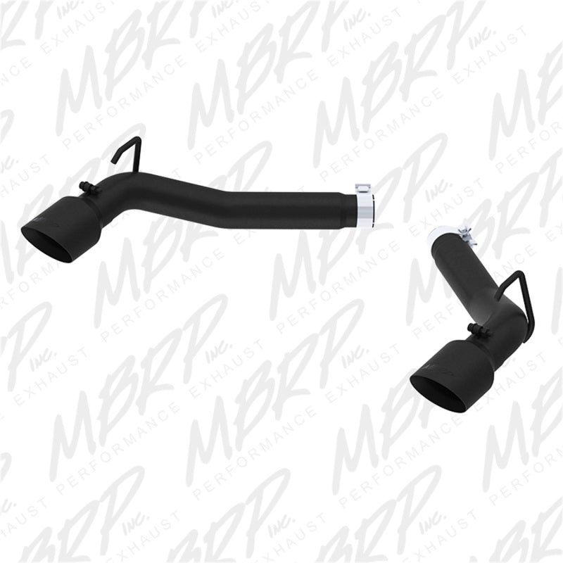 MBRP 2010-2015 Chevrolet Camaro V8 6.2L 3in Black Coated Axle Back Muffler Delete-Axle Back-MBRP-MBRPS7019BLK-SMINKpower Performance Parts
