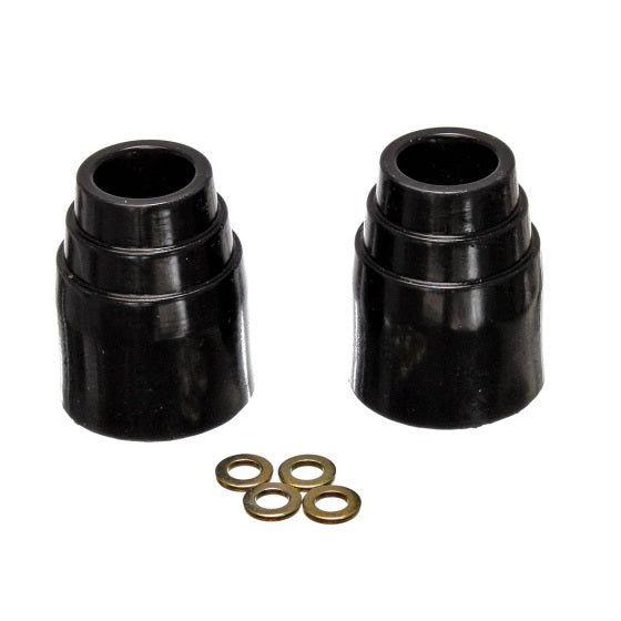 Energy Suspension 3-1/8in Bumpstop Set - Black-Bushing Kits-Energy Suspension-ENG9.9143G-SMINKpower Performance Parts