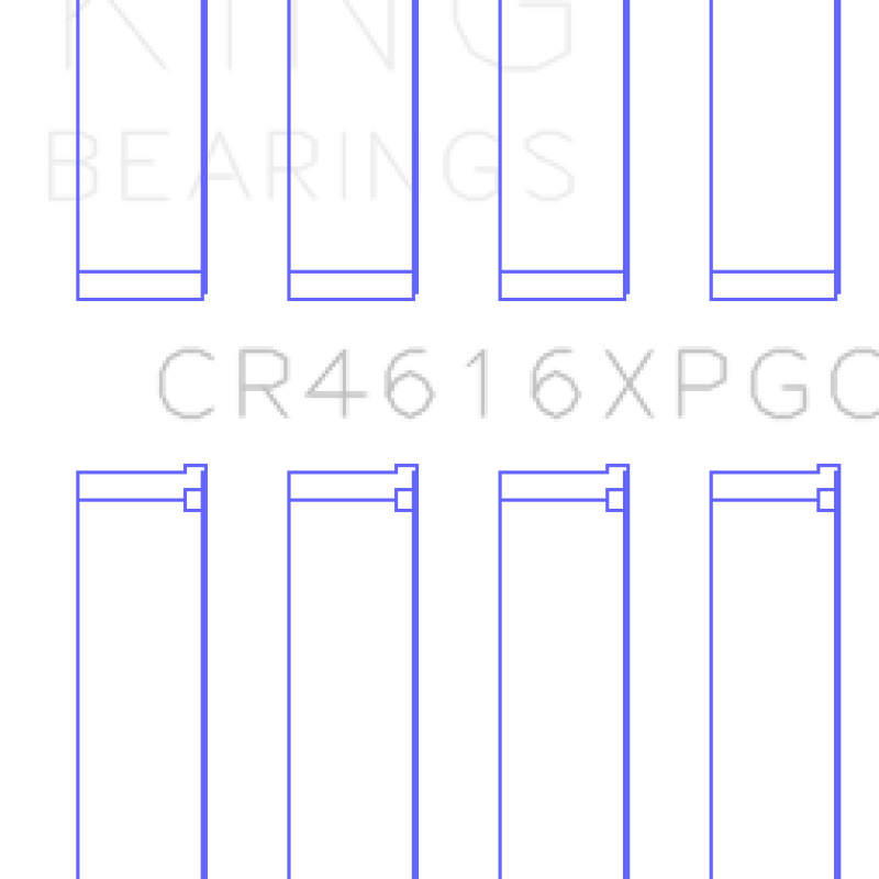 King Subaru FA20 (Size STDX) pMaxKote Performance Rod Bearing Set-Bearings-King Engine Bearings-KINGCR4616XPGCSTDX-SMINKpower Performance Parts
