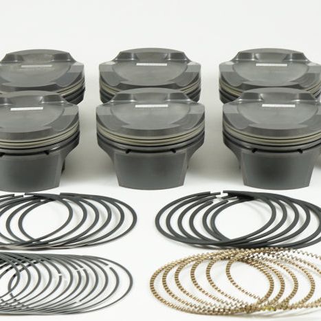 Mahle MS BMW N54 B30 3.0L 84.50mm x 31.7mm CH 17.2cc 314g 10.3CR Pistons (Set of 6) - SMINKpower Performance Parts MHL197832225 Mahle
