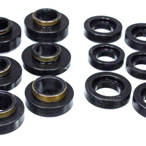 Energy Suspension GM Black Body to Frame Mount and Radiator Support Bushing Set-Bushing Kits-Energy Suspension-ENG3.4101G-SMINKpower Performance Parts