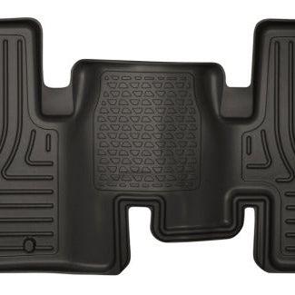 Husky Liners 13 Nissan Pathfinder / 13 Infiniti JX35 Weatherbeater Tan 2nd Seat Floor Liner-Floor Mats - Rubber-Husky Liners-HSL19651-SMINKpower Performance Parts