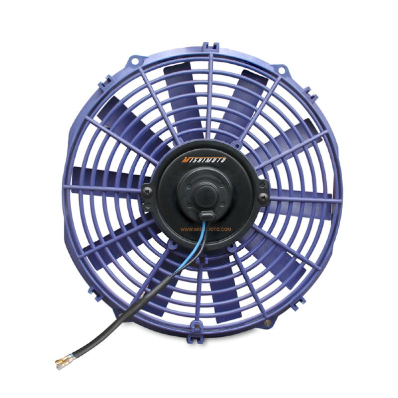 Mishimoto 12 Inch Blue Electric Fan 12V-Fans & Shrouds-Mishimoto-MISMMFAN-12BL-SMINKpower Performance Parts