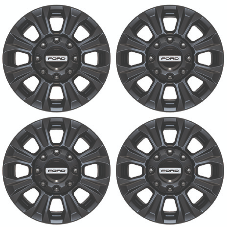 Ford Racing 05-22 Super Duty 18x8 Matte Black Wheel Kit - SMINKpower Performance Parts FRPM-1007K-1808SD Ford Racing