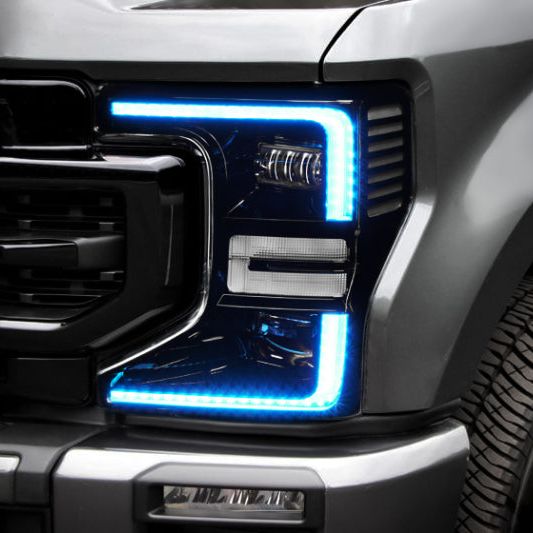 Oracle 20-22 Ford F-250/350 Super Duty Dynamic ColorSHIFT Headlight DRL Upgrade Kit w/Switchback - SMINKpower Performance Parts ORL1449-332 ORACLE Lighting