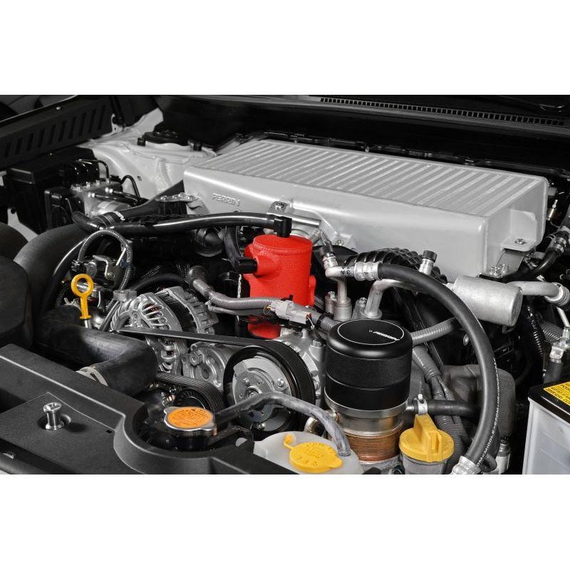 Perrin 22-23 Subaru WRX Air Oil Separator - Black - SMINKpower Performance Parts PERPSP-ENG-611BK Perrin Performance