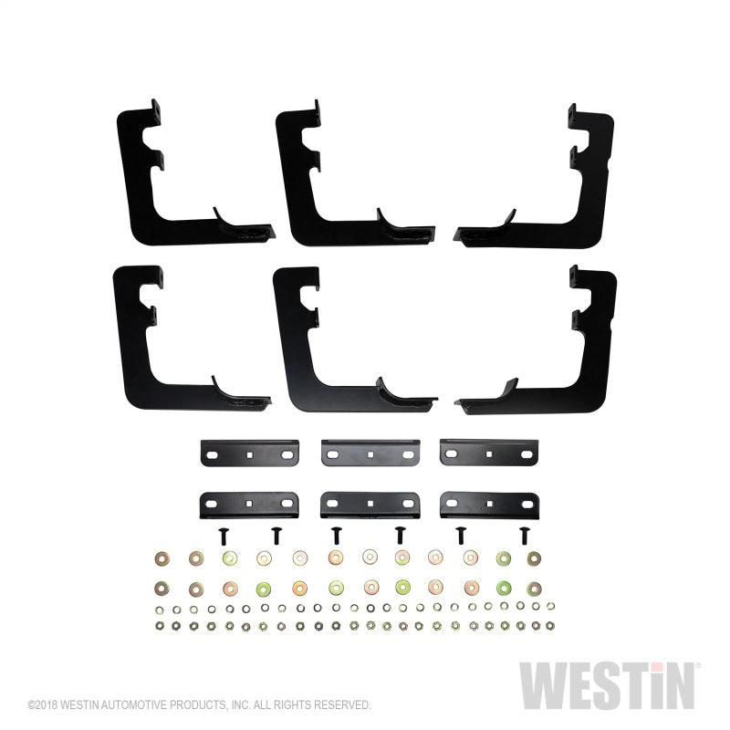 Westin 2019 Ram 1500 Quad/Crew Cab (Excl. 2019 Ram 1500 Classic) Running Board Mount Kit - Black - SMINKpower Performance Parts WES27-2245 Westin