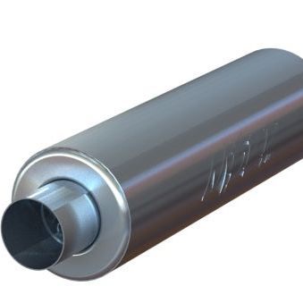 MBRP Universal 3in ID Inlet/Outlet 26in Single Chambered Muffler Aluminum (NO DROPSHIP)-Muffler-MBRP-MBRPGP122106-SMINKpower Performance Parts