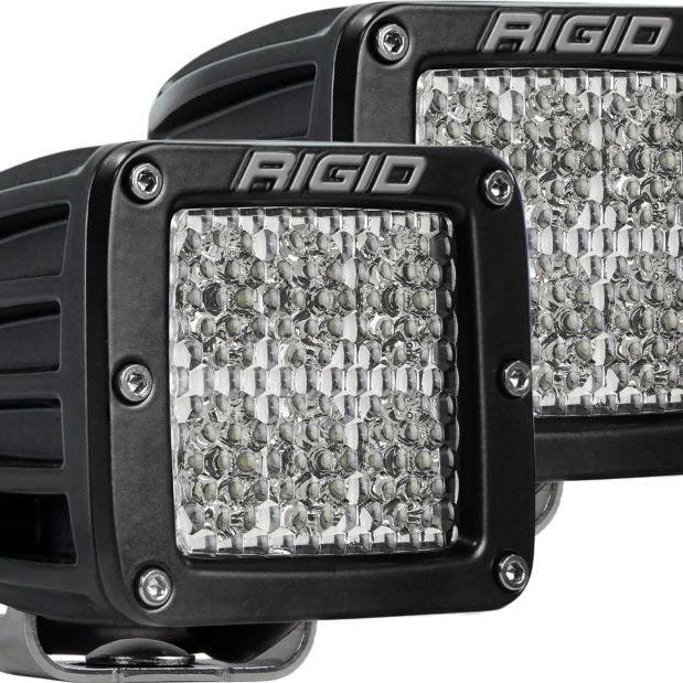 Rigid Industries D2 - 60 Deg. Lens Pair-Light Bars & Cubes-Rigid Industries-RIG502513-SMINKpower Performance Parts