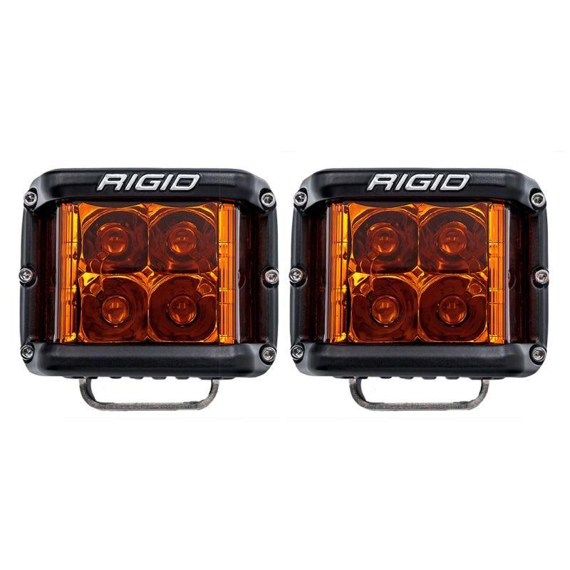 Rigid Industries D-SS Spot w/ Amber PRO Lens (Pair) - SMINKpower Performance Parts RIG262214 Rigid Industries