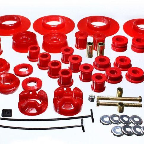 Energy Suspension 01-05 Chrysler PT Cruiser FWD Red Hyper-flex Master Bushing Set-Bushing Kits-Energy Suspension-ENG5.18108R-SMINKpower Performance Parts