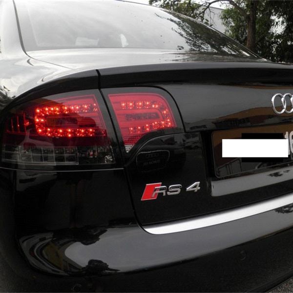 Spyder Audi A4 4Dr 06-08 LED Tail Lights Red Clear ALT-YD-AA406-G2-LED-RC - SMINKpower Performance Parts SPY5029294 SPYDER