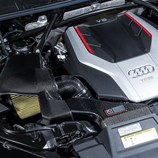 AWE Tuning Audi B9 SQ5 3.0T AirGate Carbon Fiber Intake w/ Lid-Cold Air Intakes-AWE Tuning-AWE2660-15060-SMINKpower Performance Parts