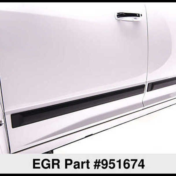 EGR Crew Cab Front 41.5in Rear 38in Rugged Style Body Side Moldings (951674) - SMINKpower Performance Parts EGR951674 EGR