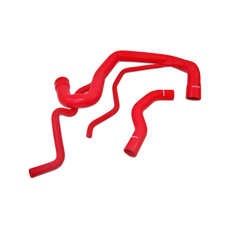 Mishimoto 06-10 Chevy Duramax 6.6L 2500 Red Silicone Hose Kit-Hoses-Mishimoto-MISMMHOSE-CHV-06DRD-SMINKpower Performance Parts