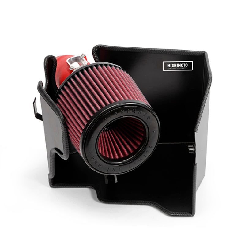 Mishimoto 14-16 Mini Cooper S 2.0L Performance Air Intake Kit - Wrinkle Red - SMINKpower Performance Parts MISMMAI-MIN-14WRD Mishimoto