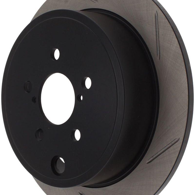 StopTech Power Slot 08-10 WRX Rear Right Slotted Rotor-Brake Rotors - Slotted-Stoptech-STO126.47029SR-SMINKpower Performance Parts