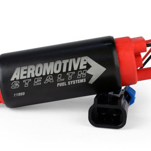 Aeromotive 340 Series Stealth In-Tank E85 Fuel Pump - Center Inlet - Offset (GM applications)-Fuel Pumps-Aeromotive-AER11569-SMINKpower Performance Parts
