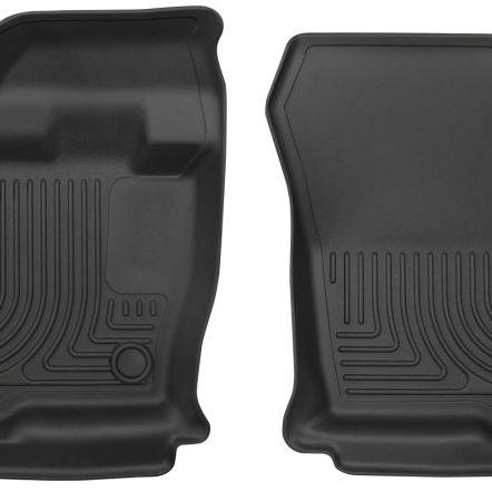 Husky Liners 2015+ Ford Edge X-Act Contour Black Front Floor Liners-Floor Mats - Rubber-Husky Liners-HSL52171-SMINKpower Performance Parts