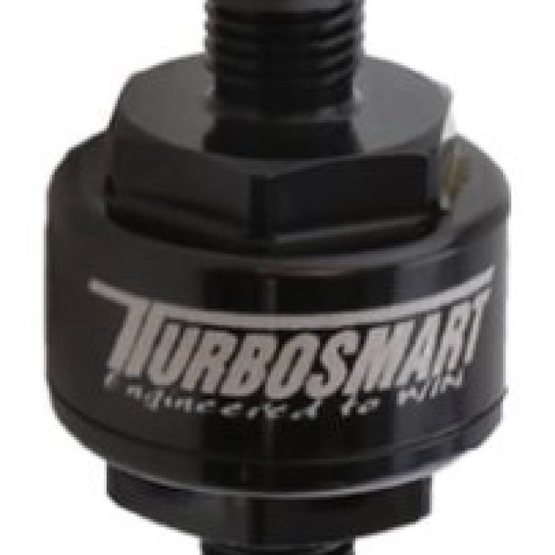 Turbosmart Billet Turbo Oil Feed Filter w/ 44 Micron Pleated Disc AN-3 Male Inlet - Black-Oil Filter Other-Turbosmart-TURTS-0804-1001-SMINKpower Performance Parts