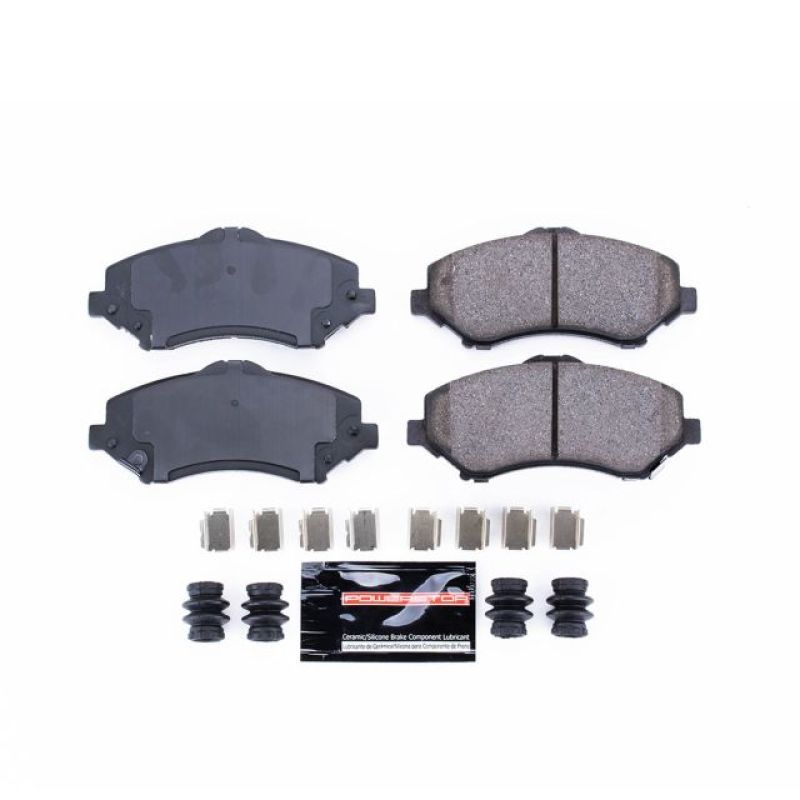 Power Stop 08-16 Chrysler Town & Country Front Z23 Evolution Sport Brake Pads w/Hardware - SMINKpower Performance Parts PSBZ23-1273 PowerStop