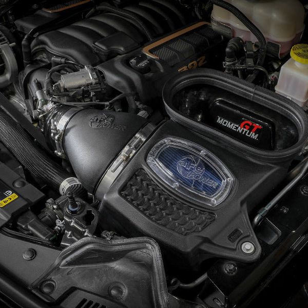 aFe 21 Jeep Wrangler 392 JL V8-6.4L Momentum GT Cold Air Intake System w/ Pro 5R Filter - SMINKpower Performance Parts AFE50-70080R aFe