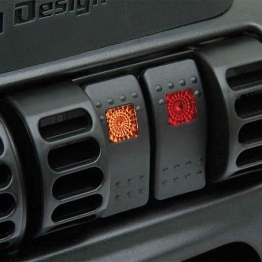 Daystar 1997-2001 Jeep Cherokee XJ 2WD/4WD - Air Vent Switch Panel (Switches Sold Separate) - daystar-1997-2001-jeep-cherokee-xj-2wd-4wd-air-vent-switch-panel-switches-sold-separate
