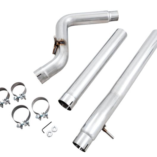 AWE Tuning 07-18 Jeep Wrangler JK/JKU 3.6L Non-Resonated Mid Pipe-Connecting Pipes-AWE Tuning-AWE3020-11005-SMINKpower Performance Parts