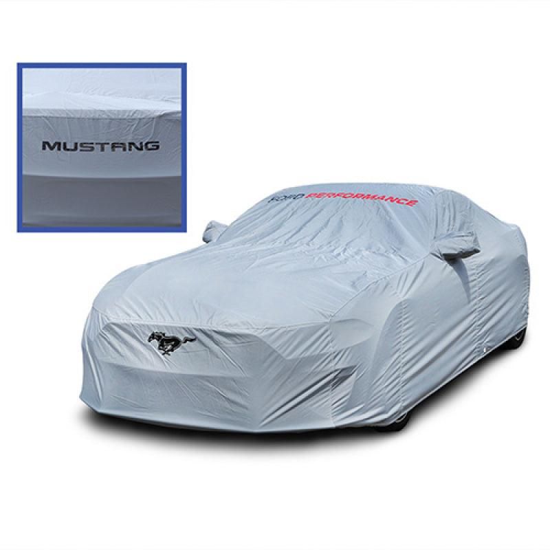 Ford Racing 15-19 Mustang EcoBoost/GT Car Cover - SMINKpower Performance Parts FRPM-19412-M8FP Ford Racing