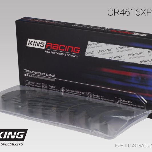King Subaru Fa20/ Toyota 4U-GSE (Size 0.05) Connecting Rod Bearing Set-Bearings-King Engine Bearings-KINGCR4616XPGC0.5-SMINKpower Performance Parts