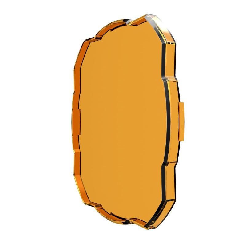 KC HiLiTES FLEX ERA 4 Light Shield Hard Cover (ea) - Amber - SMINKpower Performance Parts KCL5327 KC HiLiTES