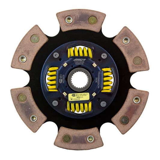 ACT 1992 Acura Integra 6 Pad Sprung Race Disc-Clutch Discs-ACT-ACT6220110-SMINKpower Performance Parts