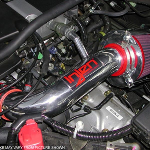 Injen 02-06 RSX (CARB 02-04 Only) Polished Short Ram Intake-Cold Air Intakes-Injen-INJIS1471P-SMINKpower Performance Parts