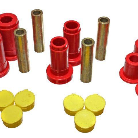 Energy Suspension 02-05 Dodge Ram 1500 2WD Red Front Control Arm Bushing Set-Bushing Kits-Energy Suspension-ENG5.3137R-SMINKpower Performance Parts