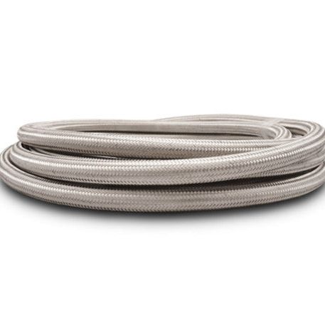 Vibrant Stainless Steel Braided Flex Hose w/PTFE Liner AN -6 (150ft Roll) - SMINKpower Performance Parts VIB18466 Vibrant