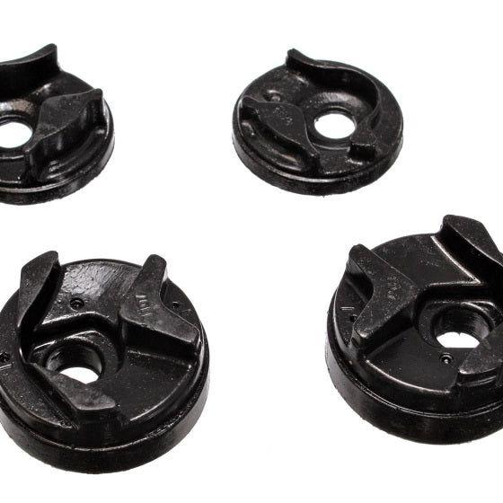 Energy Suspension 02-03 Nissan Sentra/200SX Black Motor Mount Insert Set (w/ Spec V 2.5L engine man-Bushing Kits-Energy Suspension-ENG7.1112G-SMINKpower Performance Parts