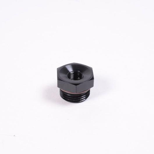 Radium Engineering 8AN ORB to 1/8NPT Female Adapter Fitting - Blk Anodized-Fittings-Radium Engineering-RAD14-0119-SMINKpower Performance Parts