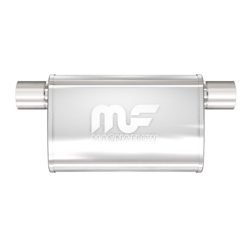 MagnaFlow Muffler Mag SS 11X4X9 2.5 O/O-Muffler-Magnaflow-MAG11376-SMINKpower Performance Parts
