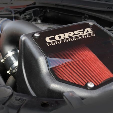 Corsa Air Intake DryTech 3D Closed Box 2017-2020 Ford F-150 EcoBoost 3.5L-Cold Air Intakes-CORSA Performance-COR49835D-SMINKpower Performance Parts