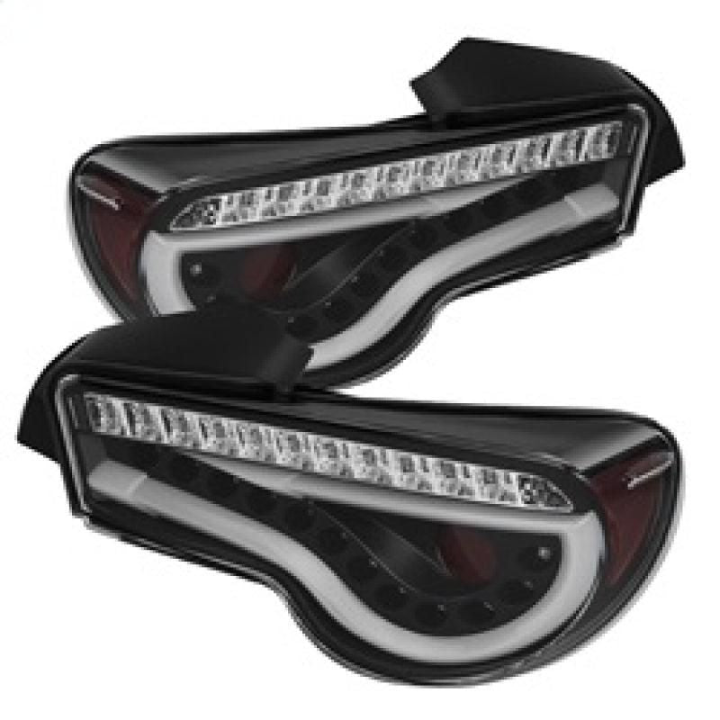 Spyder Scion FRS 12-14/Subaru BRZ 12-14 Light Bar LED Tail Lights Black ALT-YD-SFRS12-LBLED-BK - SMINKpower Performance Parts SPY5072009 SPYDER