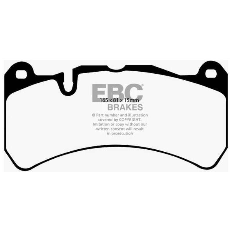 EBC 07-08 Ferrari 430 Scuderia 4.3 Bluestuff Front Brake Pads-Brake Pads - Racing-EBC-EBCDP51591NDX-SMINKpower Performance Parts
